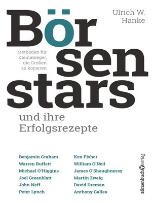 cover image of Börsenstars und ihre Erfolgsrezepte